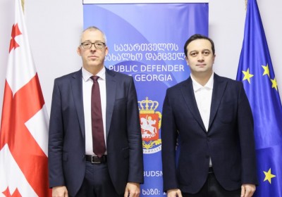 სახალხო დამცველი სამხრეთ კავკასიაში ეუთოს თავმჯდომარის სპეციალურ წარმომადგენელს შეხვდა